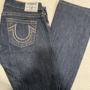 Straight leg jeans